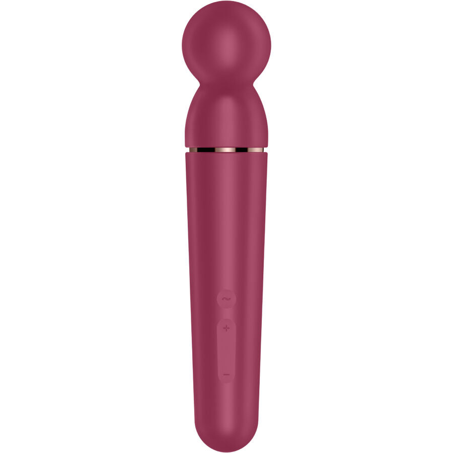 Massaggiatore vibratore corpo intero impermeabile silicone 10 programmi 6 intensità batteria litio Satisfyer