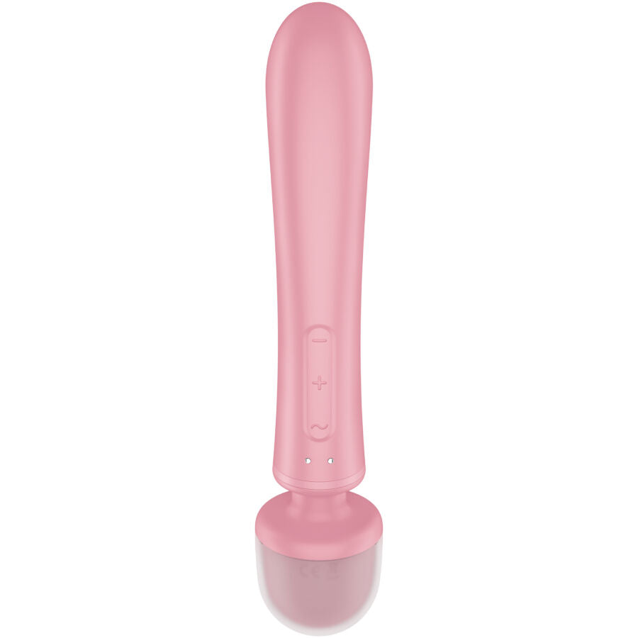 Vibratore rabbit e dome con massaggiatore in silicone ricaricabile waterproof stimolazione punto G clitoride SATISFYER