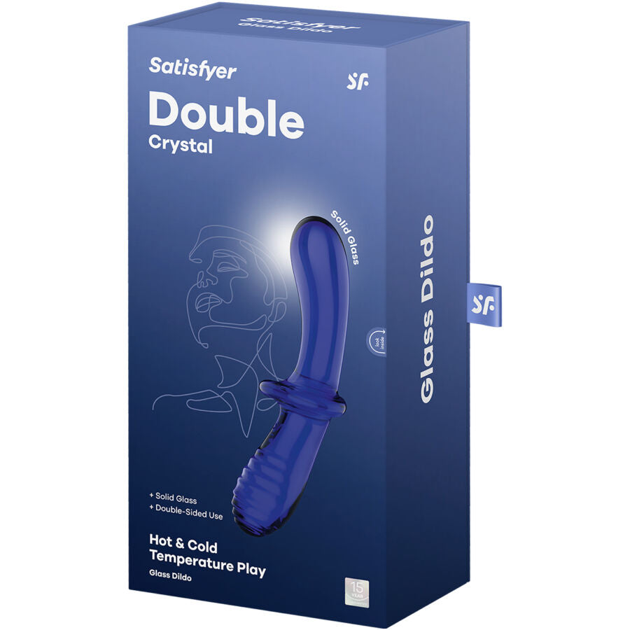 Satisfyer - Transparent Crystal Double Dildo