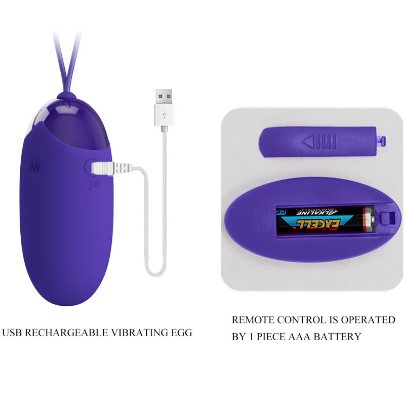 Pretty Love - Berger Youth Violing Egg Remote Control Violet