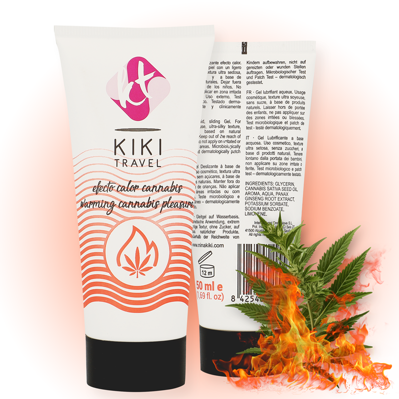 Kikí Travel - Cannabis Lubricant Warm Effect 50 Ml