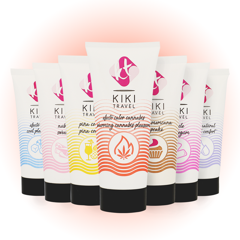 Kikí Travel - Lubrifiant Au Cannabis Effet Chaud 50 Ml