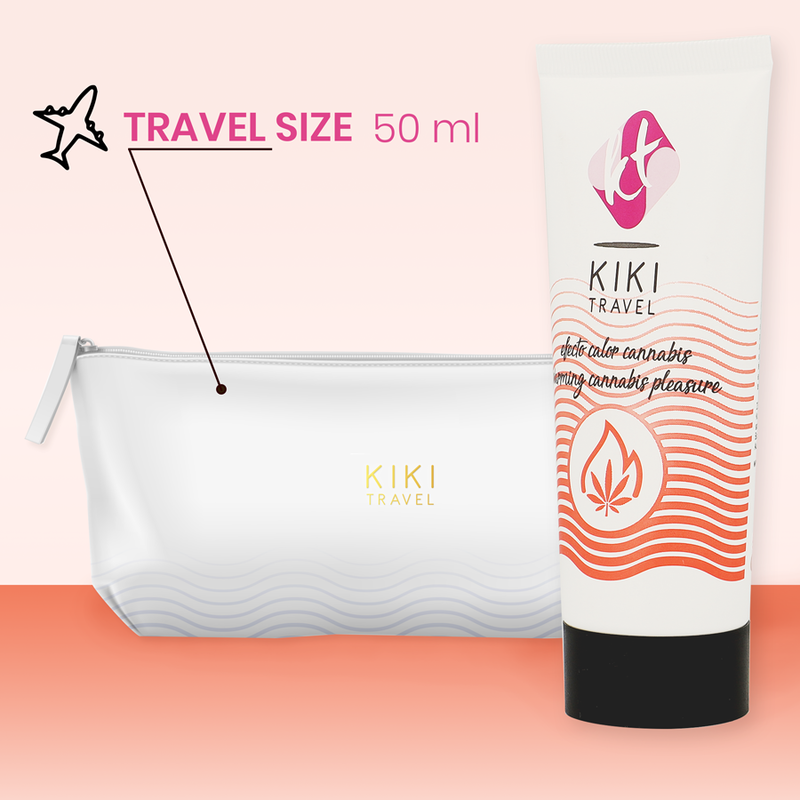 Kikí Travel - Cannabis Lubricant Warm Effect 50 Ml