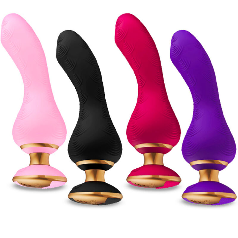 massaggiatore intimo sanya rosa silenzioso e ricaricabile ergonomico in silicone ipoallergenico 10 funzioni shunga toys
