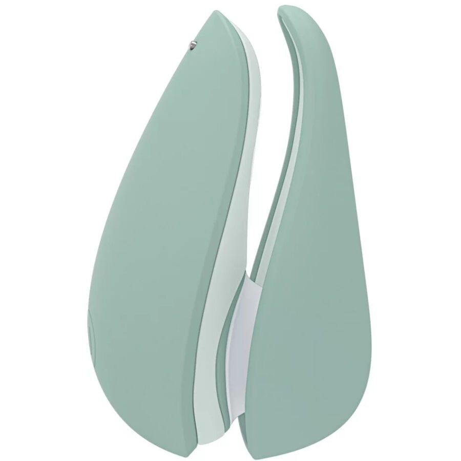 Stimolatore clitoride tecnologico con ventosa verde chiaro Liberty 2 impermeabile facile da pulire Womanizer