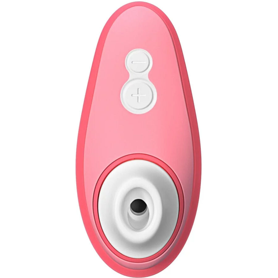 Stimolatore clitoride tecnologico con ventosa verde chiaro Liberty 2 impermeabile facile da pulire Womanizer
