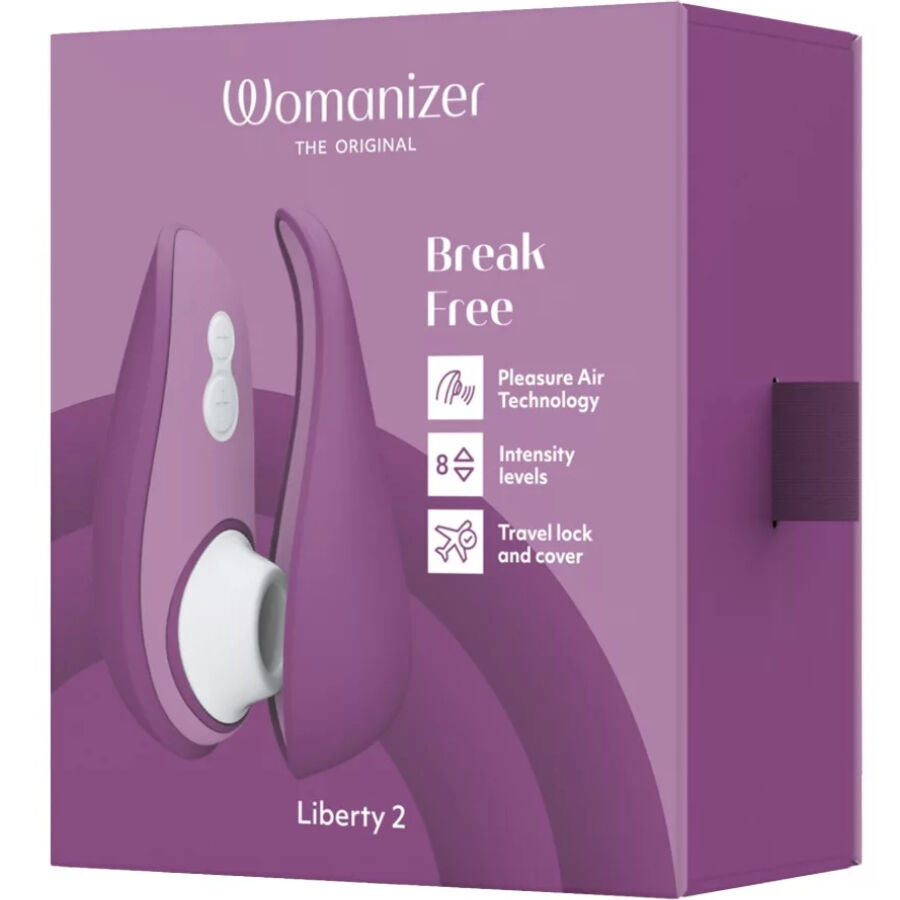 Womanizer - Liberty 2 Clitoral Stimulator & Suction Cup Light Green