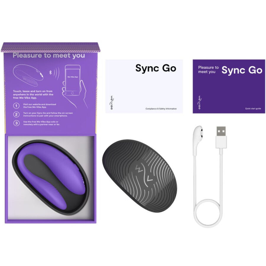 We-Vibe - Sync Go Dual Stimolatore Viola
