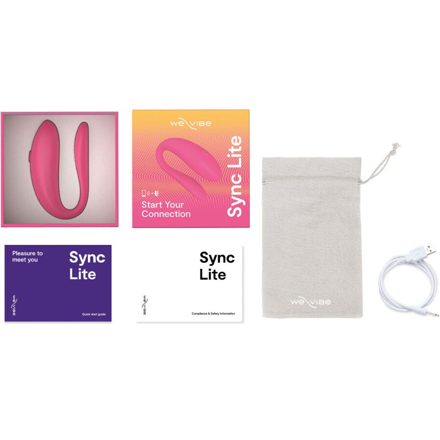 We-Vibe - Stimulateur de clitoris rose Sync Lite