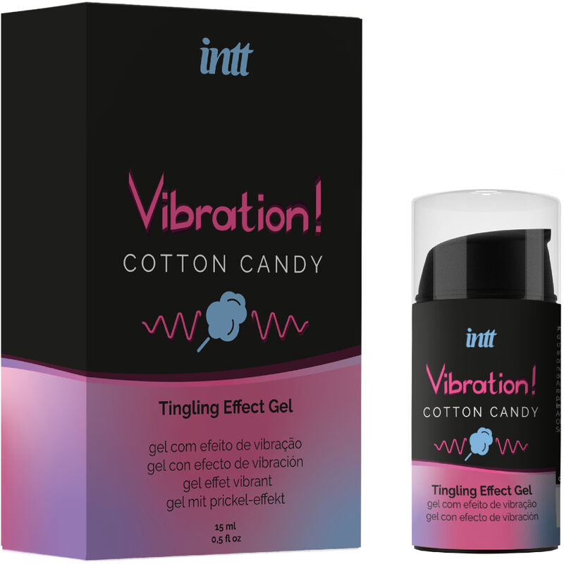Intt - Gel Unisexe Effet Vibrant Sucre de Coton 15 Ml