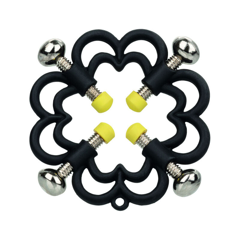 morsetti per capezzoli regolabili Boundless in metallo ad alta resistenza senza nichel CalExotics