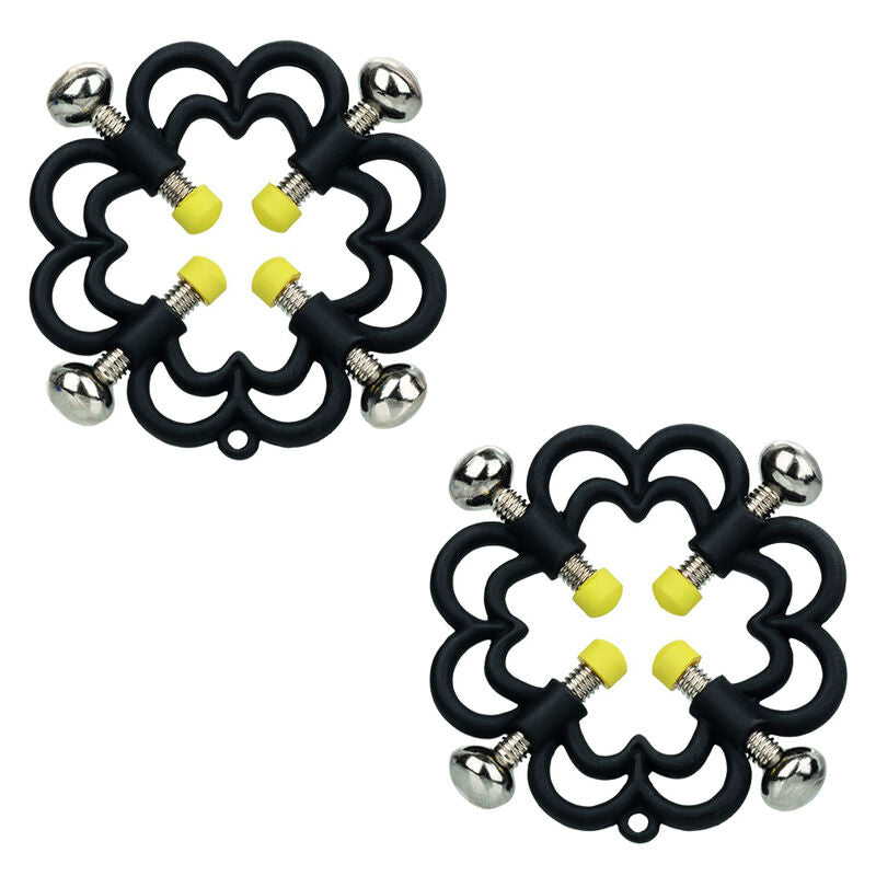 morsetti per capezzoli regolabili Boundless in metallo ad alta resistenza senza nichel CalExotics