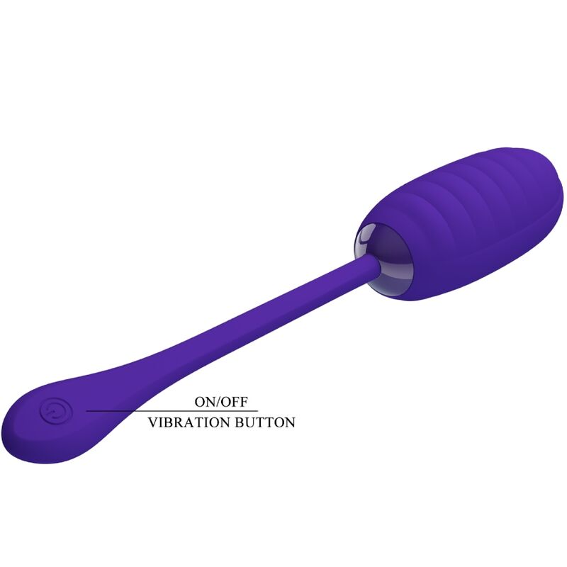 Pretty Love - Oeuf vibrant rechargeable Kirk Purple