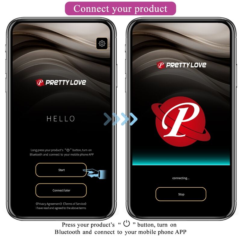 Pretty Love - App Jayleen Vibromasseur Télécommande Violet