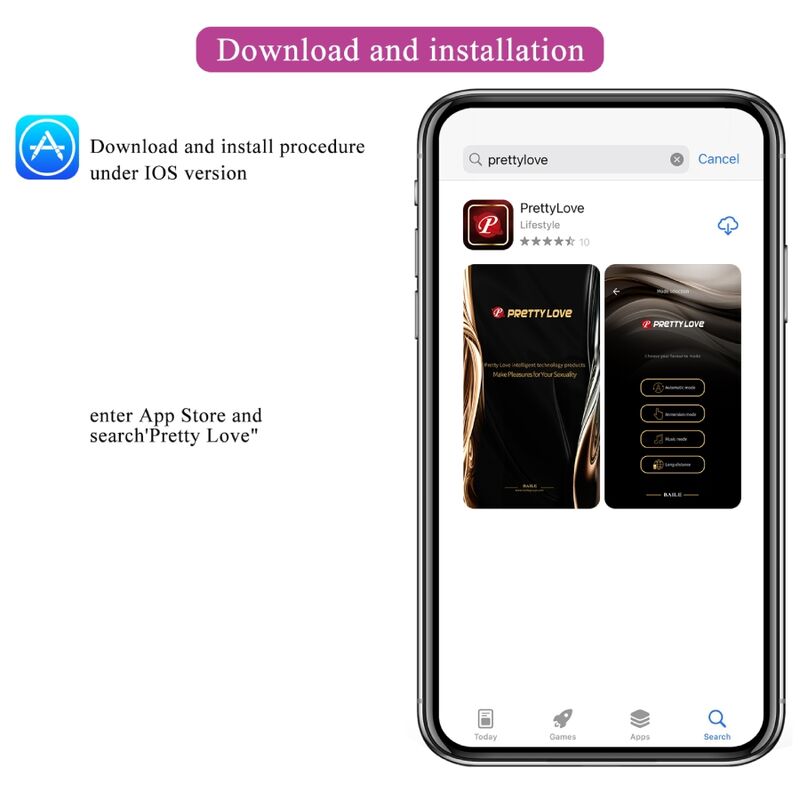 Vibratore indossabile controllo a distanza tramite app 12 funzioni silicone impermeabile Viola Pretty Love