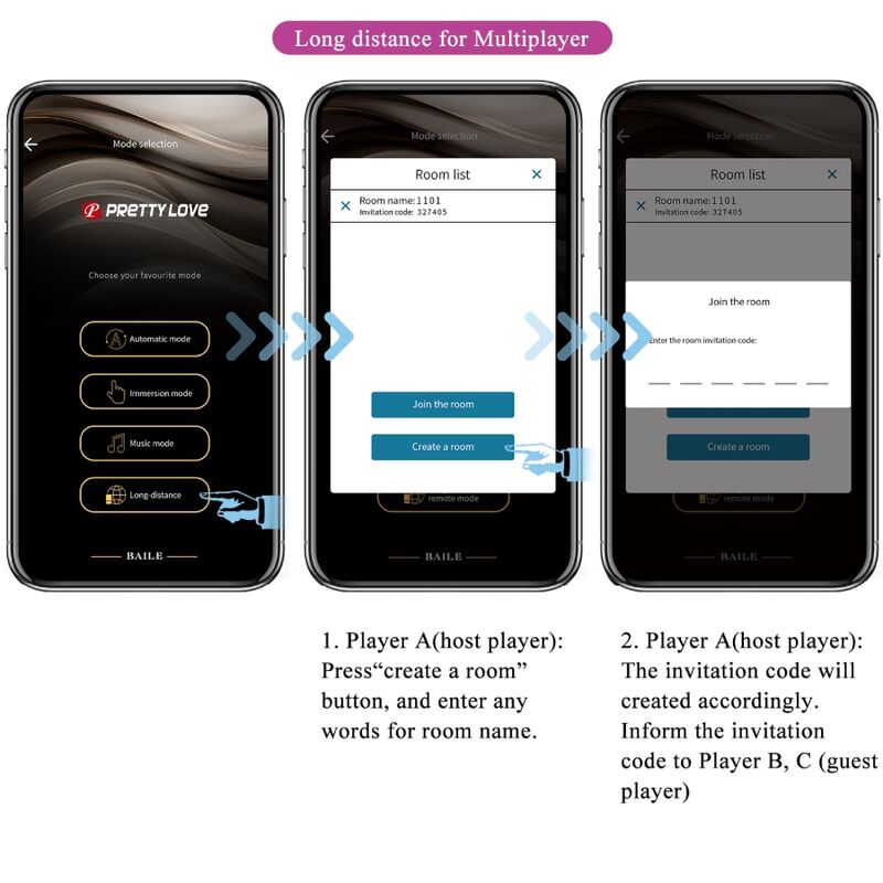 Vibratore indossabile controllo a distanza tramite app 12 funzioni silicone impermeabile Viola Pretty Love