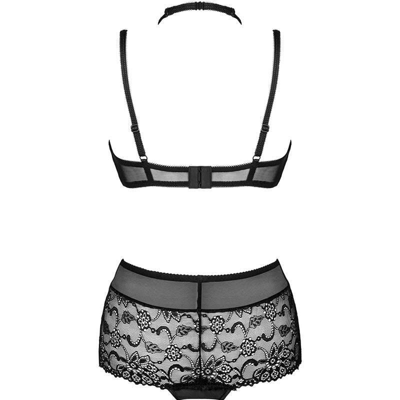 Livco Corsetti Fashion - Ligne pour les Sens Collection Soutien-gorge + Slip Noir