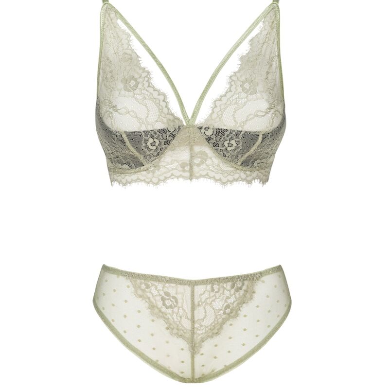 Livco Corsetti Fashion - Pine Lc 90667 Soutien-gorge + Slip Kaki
