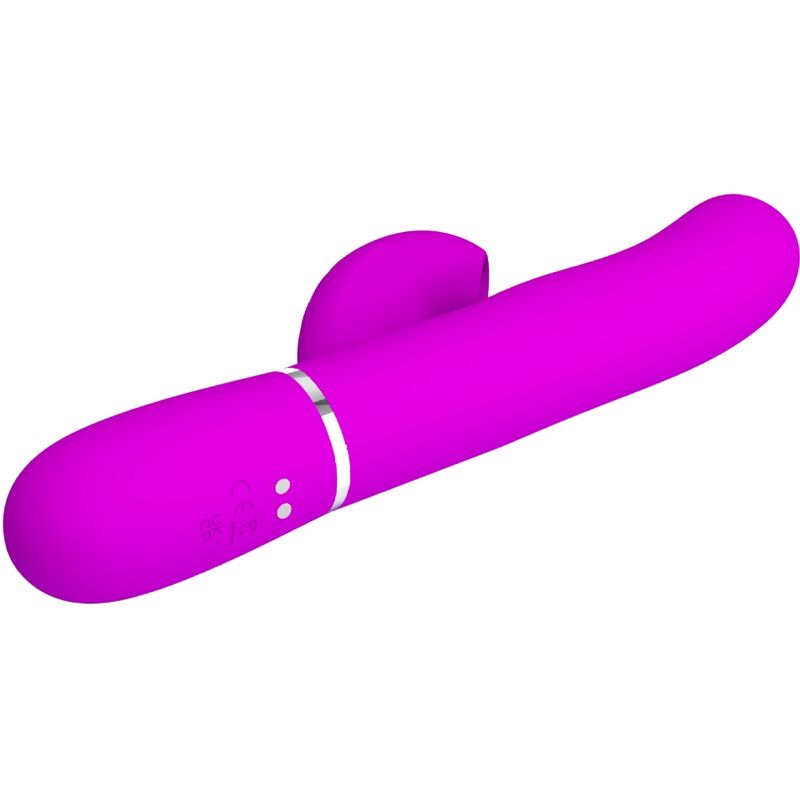 Pretty Love - Vibratore Multifunzione Perlita 3 In 1 G-Spot Viola