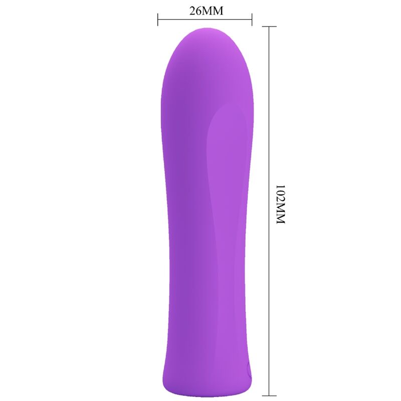 Pretty Love - Alfreda Super Power Aqua Purple Vibrator