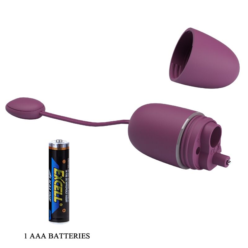 Ovetto vibrante controllato da app da remoto silenzioso e discreto per piacere e allenamento del pavimento pelvico Pretty Love