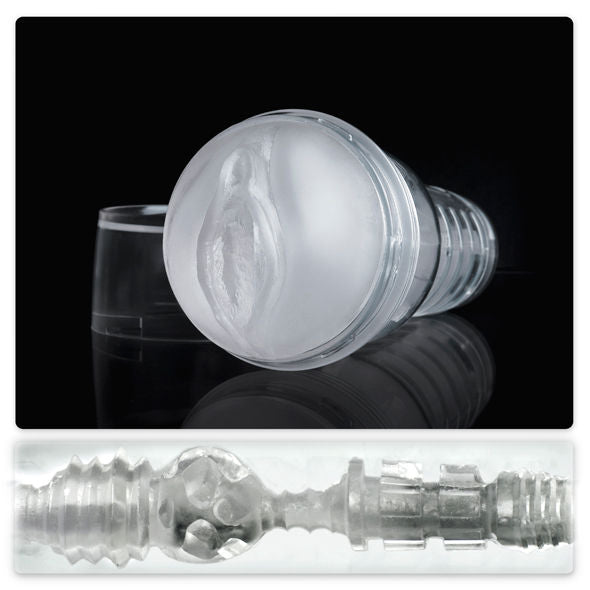 Masturbatore uomo Fleshlight ice lady cristallo vagina trasparente masturbatore maschile silicone alta qualità Fleshlight Origin
