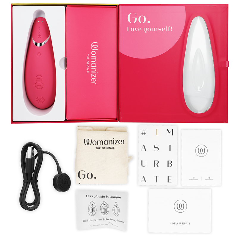 Womanizer - Premium 2 Stimolatore Clitorale Lampone