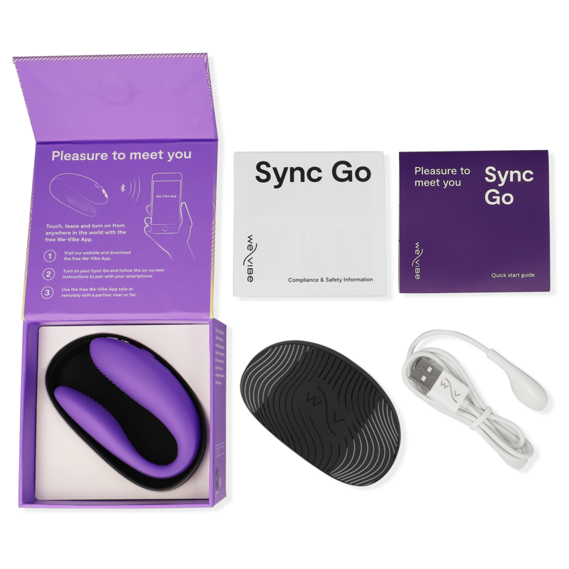 We-Vibe - Sync Go Dual Stimolatore Viola