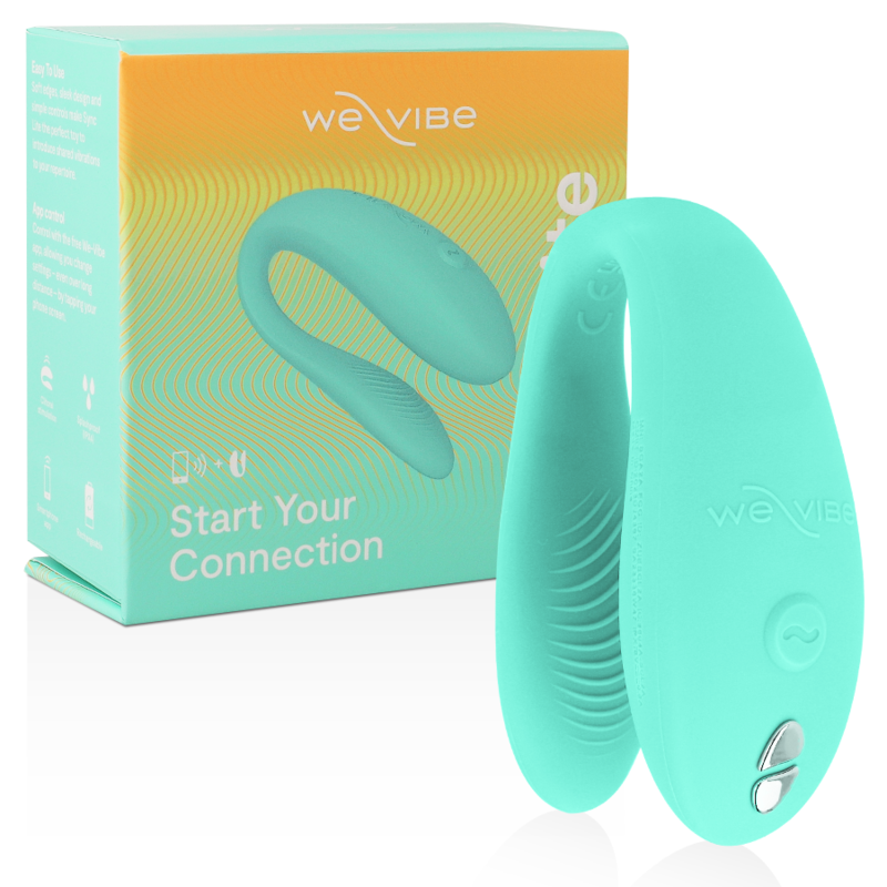 Stimolatore clitorideo ergonomico con vibrazioni silenziose e app per coppie rosa We-Vibe