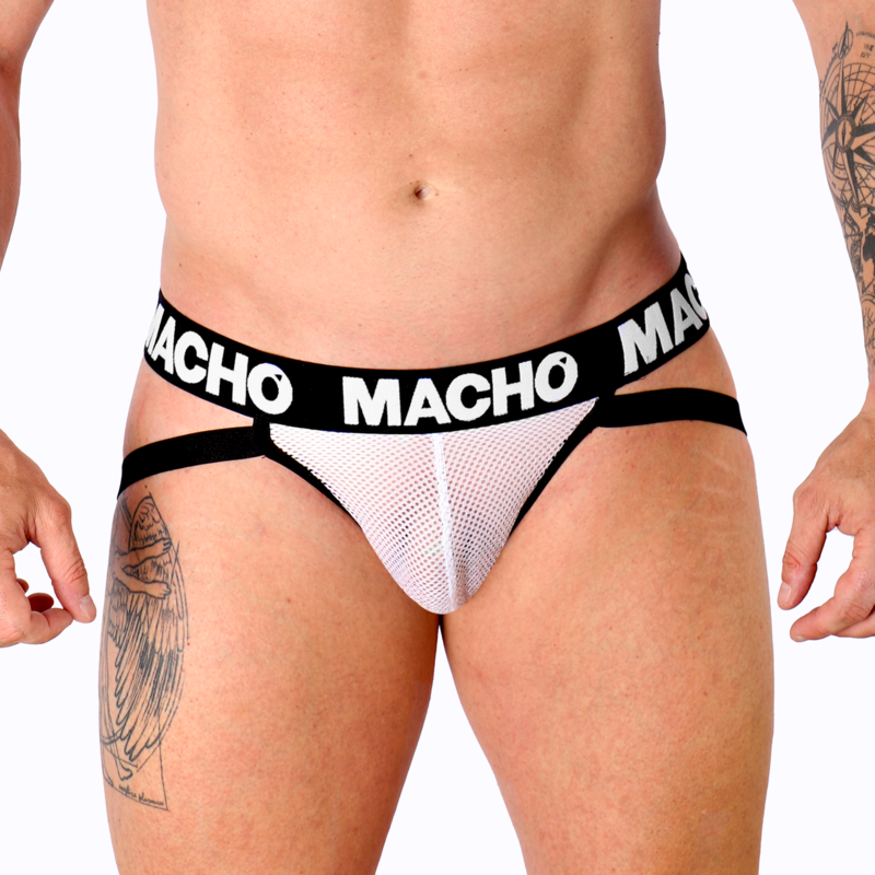 Macho - Mx26X1 Jock Grid Bianco S