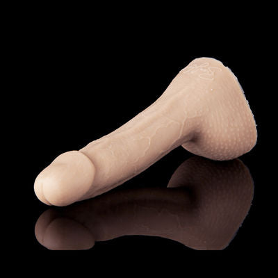 Replica pene realistico Brent Corrigan in silicone medico flessibile 22 cm con cartolina firmata Fleshjack