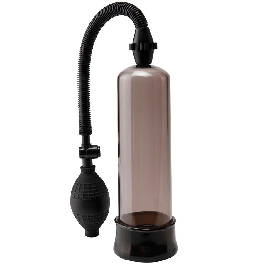 pompa per ingrandimento pene beginners power pump nera super aspirazione valvola rilascio rapido principianti pump worx