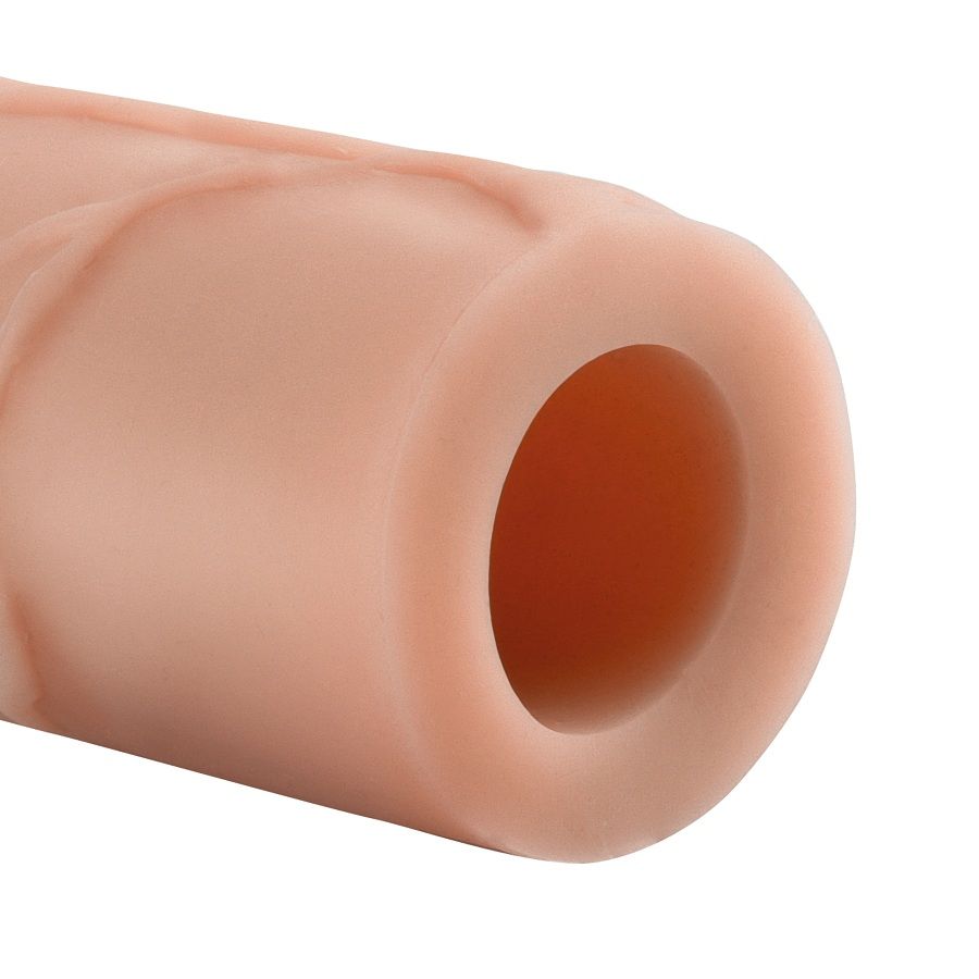 Guaina Fantasy X Tensions estensione pene realistica elastica aumentata 33 tutto attorno per uomo con ED e prestazioni medie