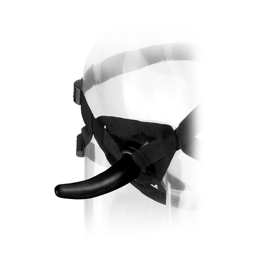 Dildo con imbracatura stap on primo rapporto anale regolabile con cinghie in nylon Anal Fantasy Series