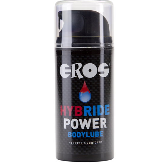 Lubrificante ibrido base acqua e silicone dermatologicamente testato per relazioni intime 100ml eros power line