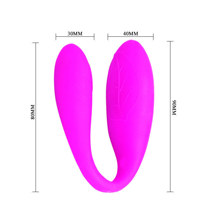 Vibratore clitorideo e vaginale impermeabile 30 funzioni vibranti silicone gioco di coppia ricaricabile Pretty Love