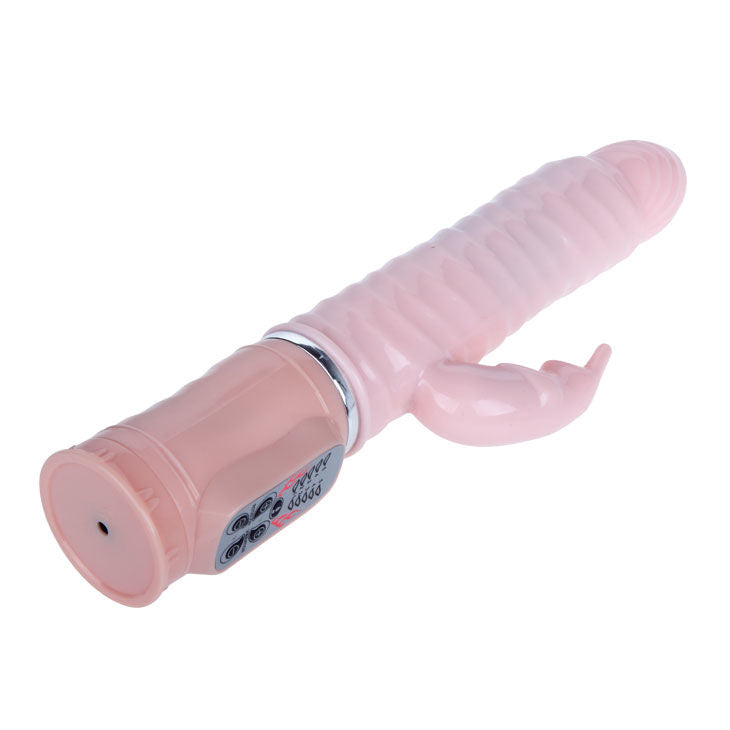 Vibratore rampante riscaldante con stimolazione clitoridea silicone doppio motore 10 funzioni Baile