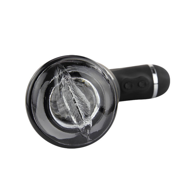 Masturbatore automatico con 5 funzioni di rotazione ergonomico potente e lubrificabile Baile For Him