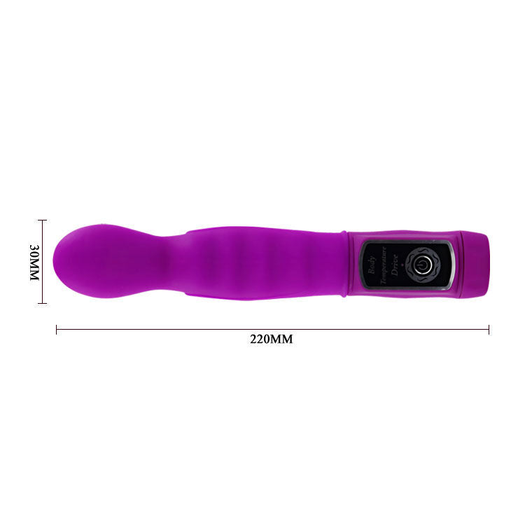 vibratore lilla touch sensitive massaggiatore resistente acqua silicone sicuro senza fili uso doccia pretty love smart