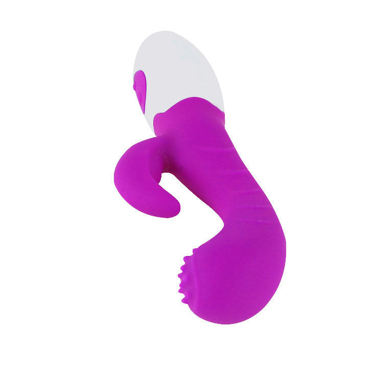 Vibratore stimolatore clitoride vaginale punto G 7 velocità ergonomico silicone alta qualità Pretty Love