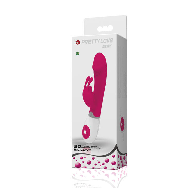Pretty Love - Vibromasseur flirtant avec Gene Rabbit