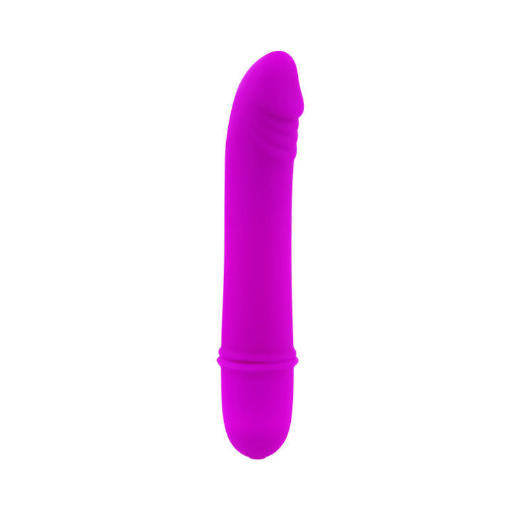 Vibratore elegante lilla in silicone qualità con 10 modalità vibrazione silenzioso e facile da usare Pretty Love Flirtation