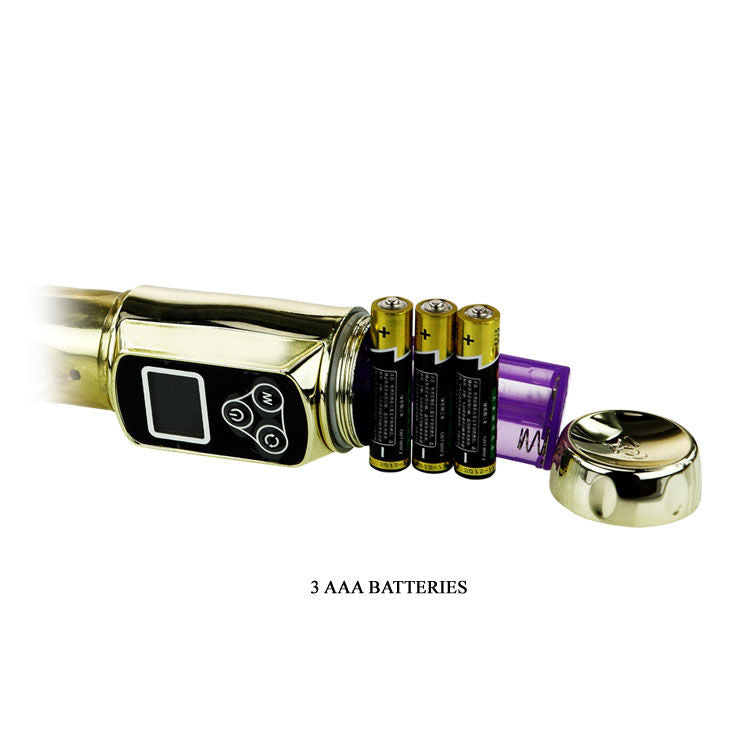 Vibratore Rabbit Siberia doppia rotazione stimolazione clitoridea e punto G sommergibile LED Baile Rotations