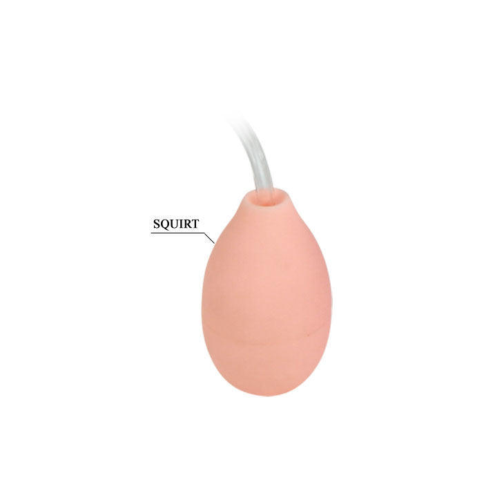 Dildo realistico con eiaculazione e ventosa in TPR privo di falati 20 cm per stimolazioni potenti Baile