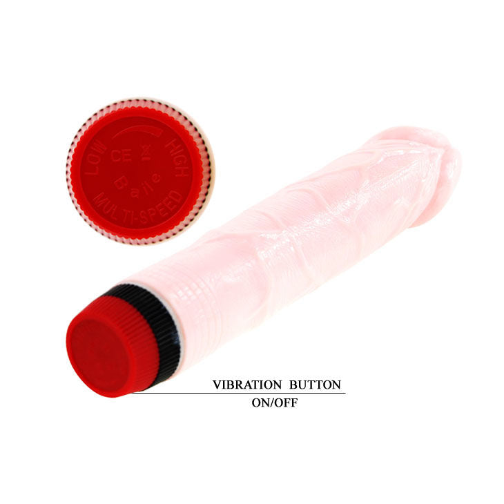 Dildo realistico vibrante extra large TPR morbido vibrazioni potenti multivelocità impermeabile Baile Vibrators