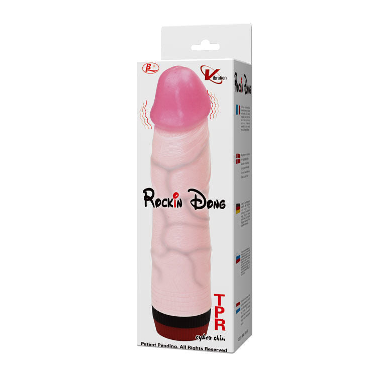 Dildo realistico vibrante extra large TPR morbido vibrazioni potenti multivelocità impermeabile Baile Vibrators