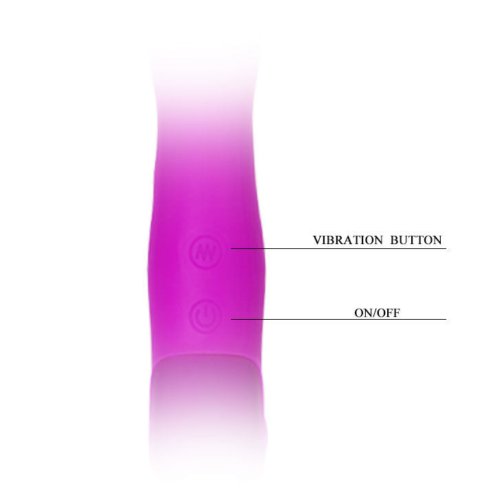 Strap-on dildo per doppia penetrazione senza imbracatura ricaricabile con 30 funzioni vibrazione controllo touch Pretty Love