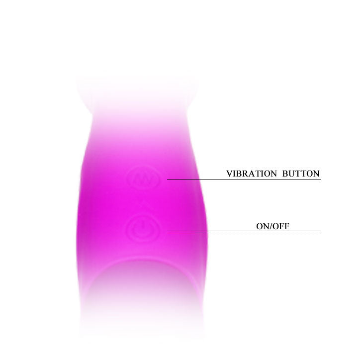 Pettorina ergonomica senza cinghie con vibrazione e stimolazione punto G ricaricabile Pretty Love