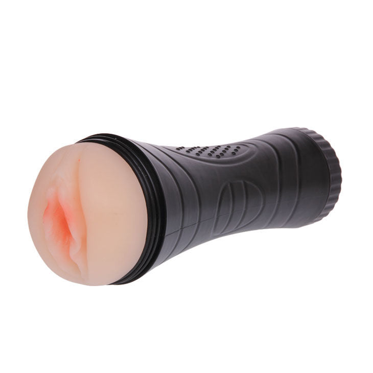 Vibratore maschile a forma di vagina con 7 ritmi di vibrazione e materiale morbido Ciberskin Baile