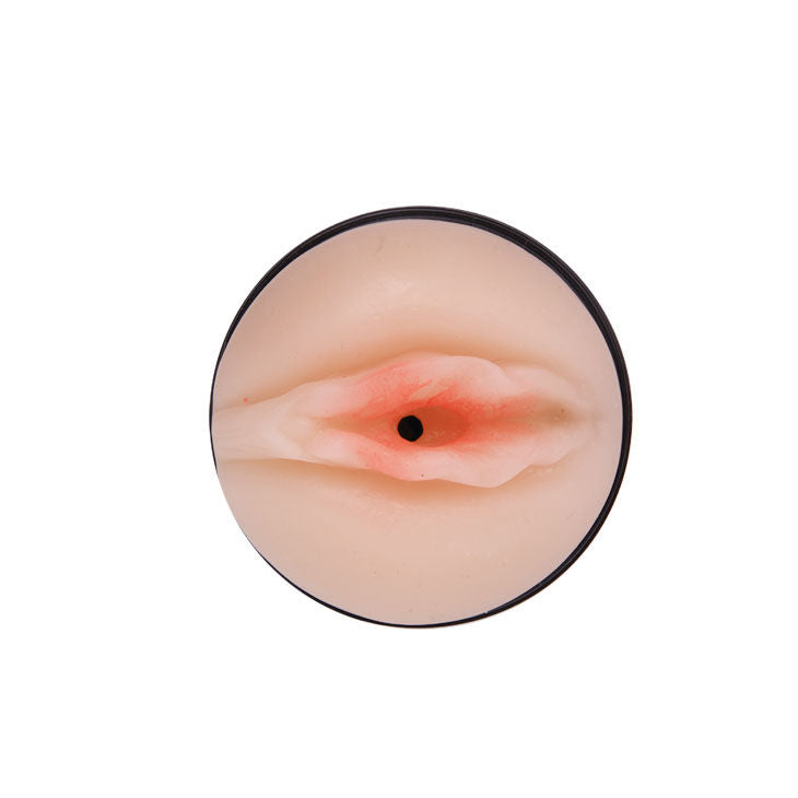Vibratore maschile a forma di vagina con 7 ritmi di vibrazione e materiale morbido Ciberskin Baile